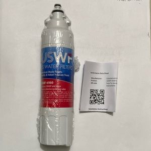 4 New, shrink wrapped LT8000 compatible water filter for refrigerator (4 total)